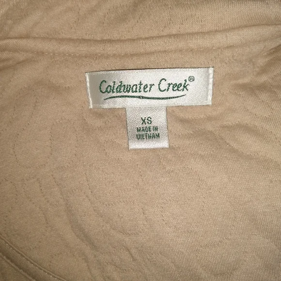 Coldwater Creek Lightweight Quilted Button-Front Jacket – Extra Small - Picture 7 of 9